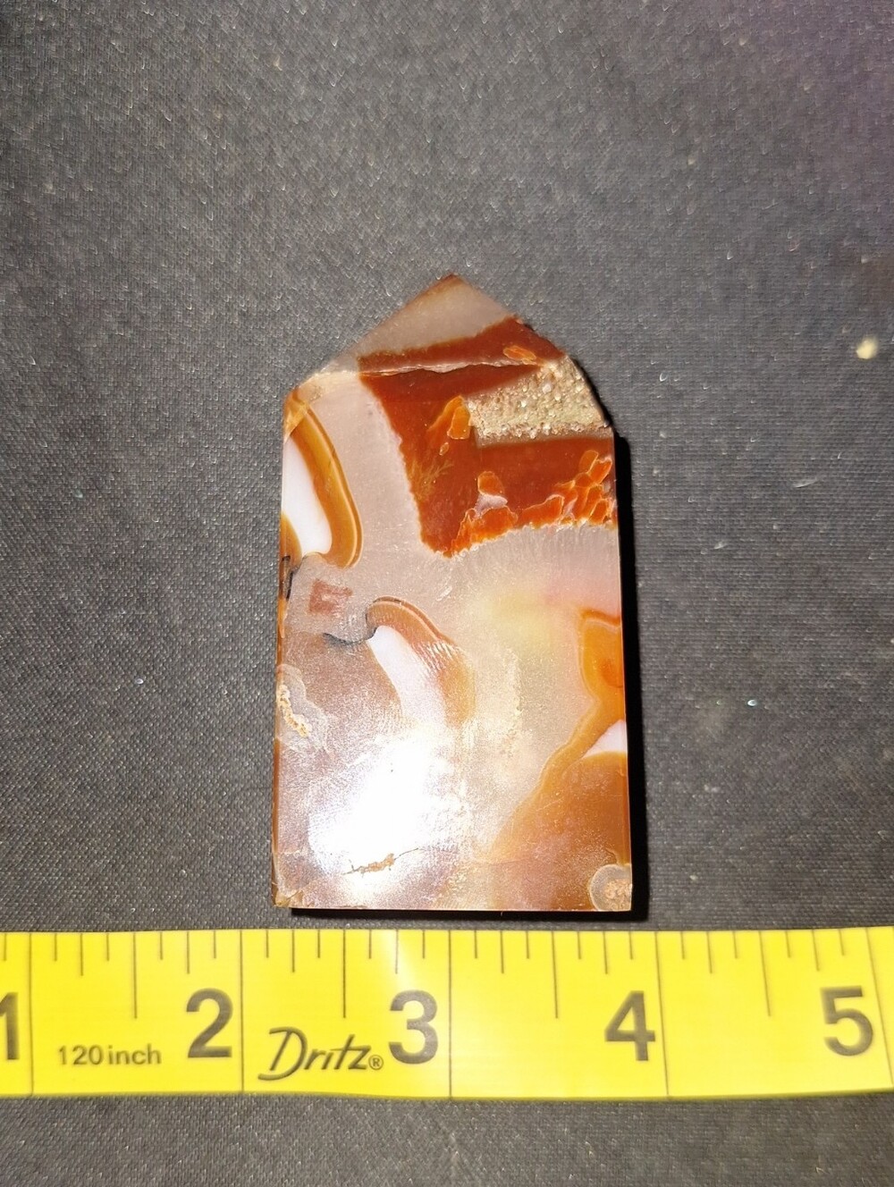 Carnelian Tower With Druzy